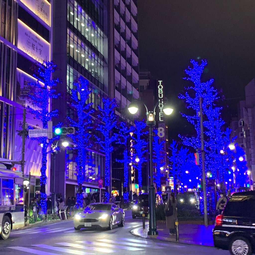 渋谷のイルミネーション