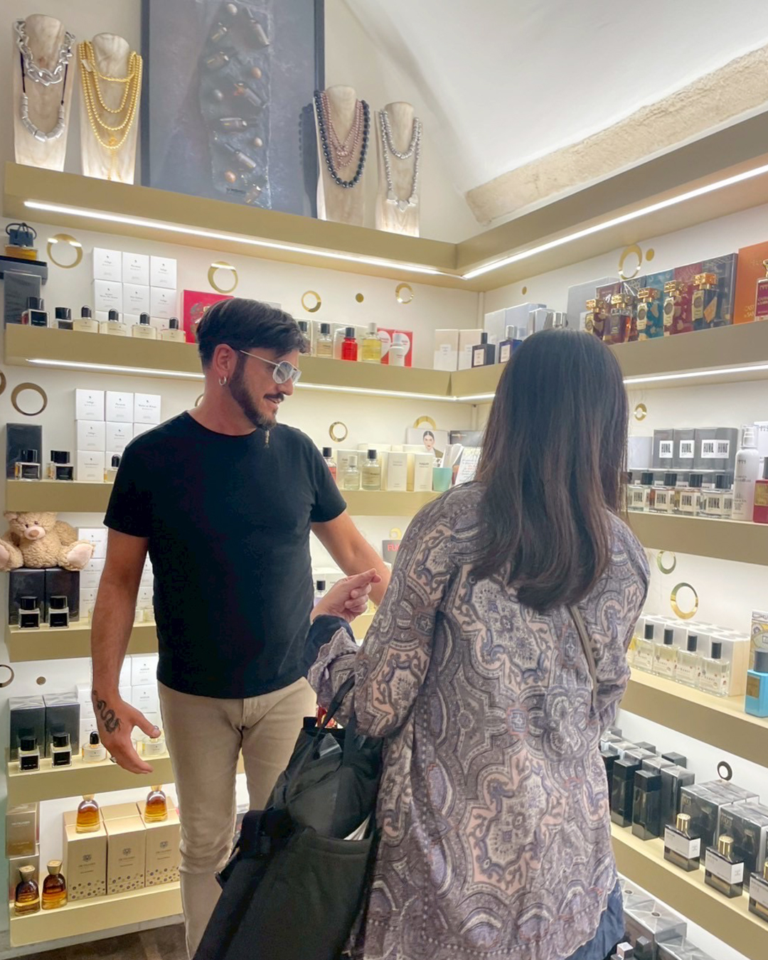 boutique d'essenceに訪問した時の様子