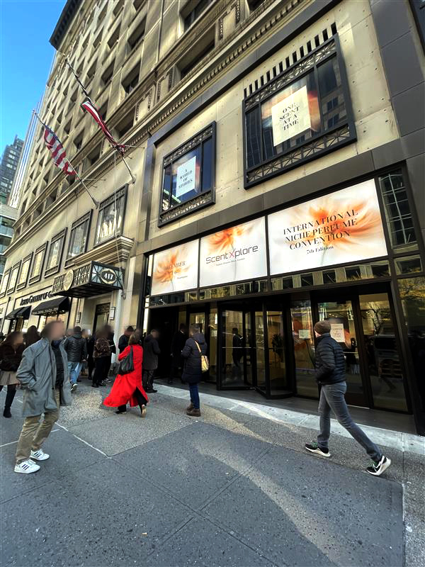 ニューヨークで開催されたScentXplore2026会場外観
