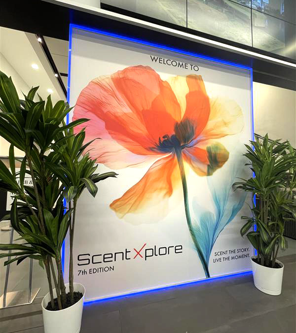 ニューヨークで開催されたScentXplore2026会場入口